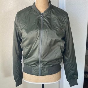 American Eagle Green Bomber Jacket